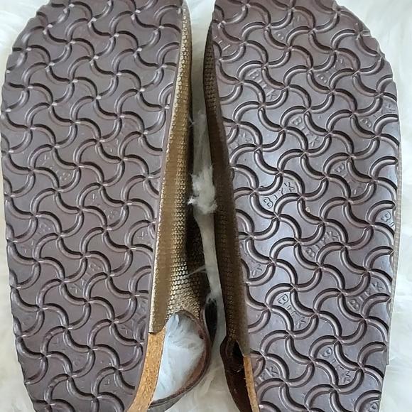 Birkenstock Shimmer Brown camo Mules - Picture 10 of 12